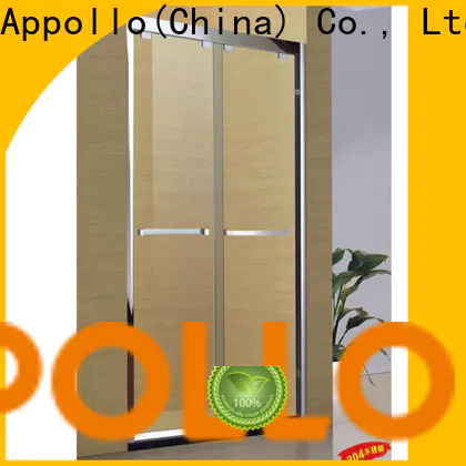 Appollo ts821b custom frameless glass shower doors company for hotels
