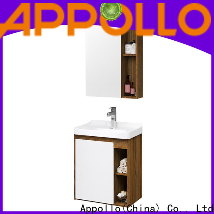 Appollo wholesale freestanding bathroom furniture suppliers for hotels