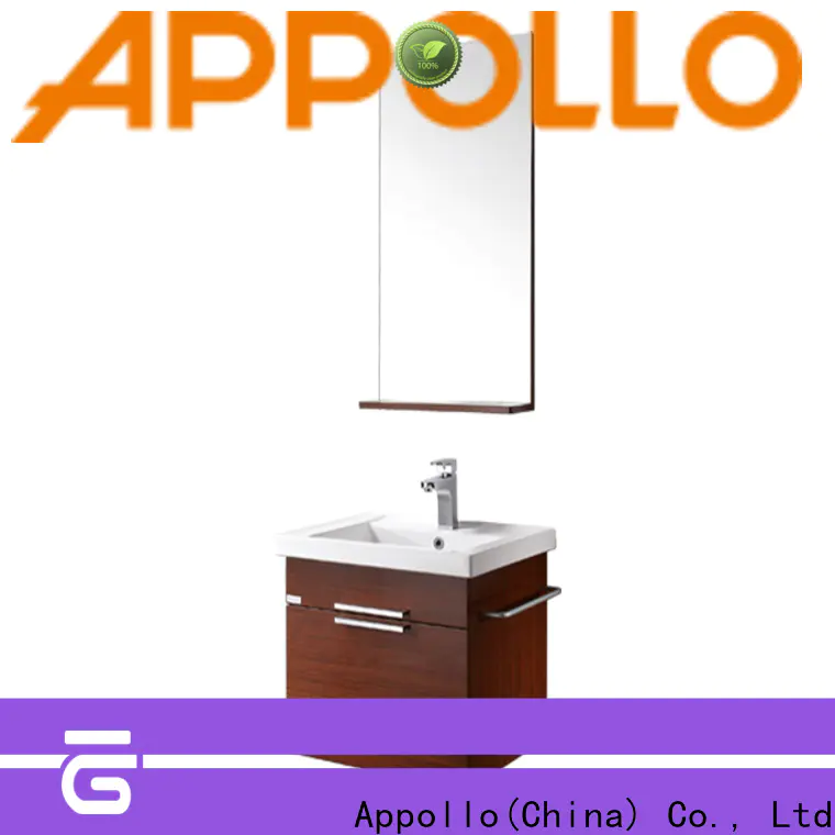Appollo light bathroom cabinet with drawers supply for family
