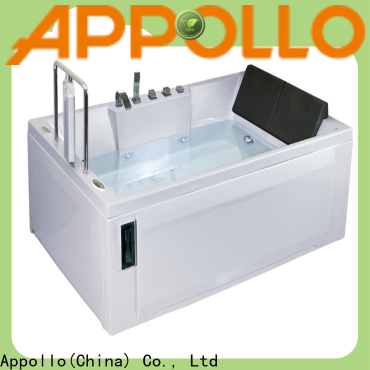 Appollo top air jet bathtub manufacturers factory for restaurants