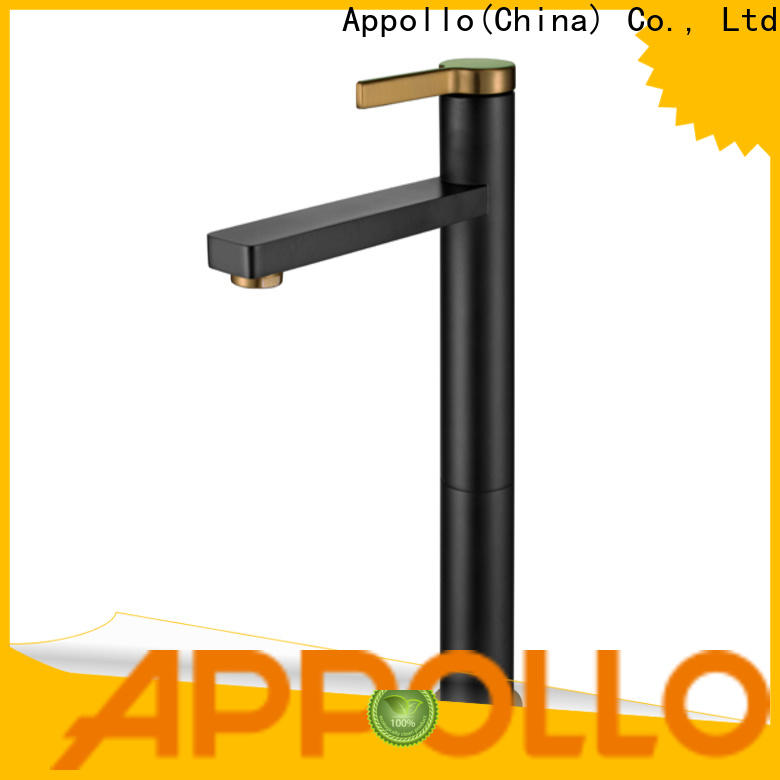 Appollo high-quality single handle bathroom faucet for business for restaurants