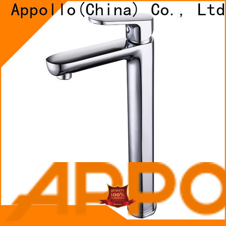 Appollo silvery vessel sink faucets company for hotels
