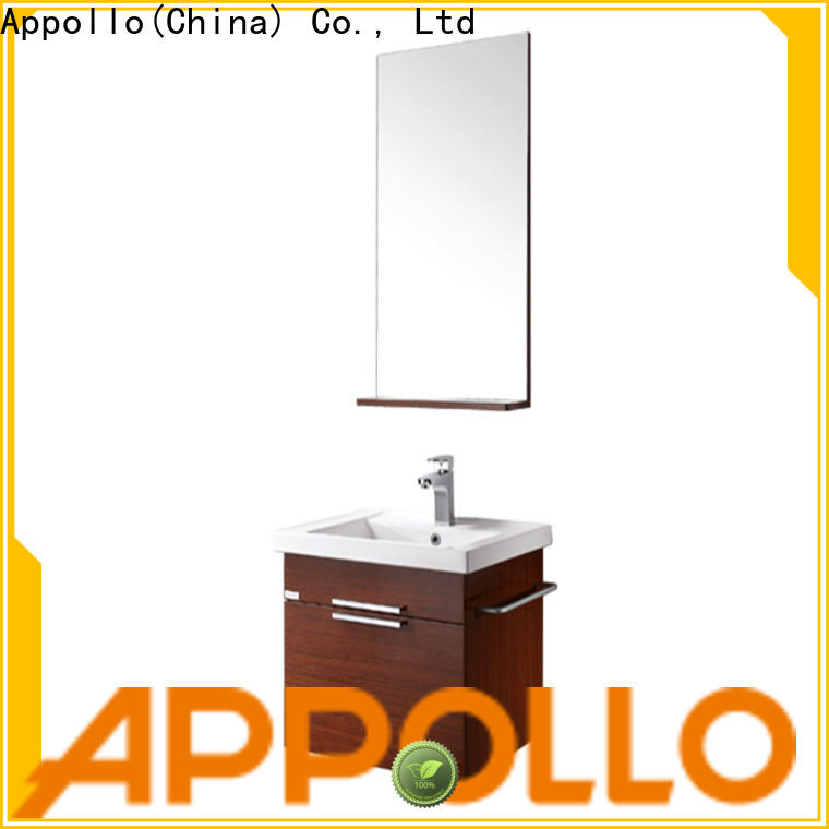 Appollo sinks free standing bathroom cabinets suppliers for hotels