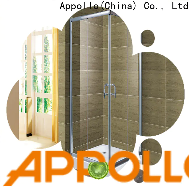 Appollo door frameless shower enclosures for business for hotels