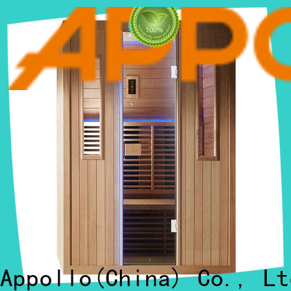 Appollo Bath infrared sauna suppliers person suppliers for resorts