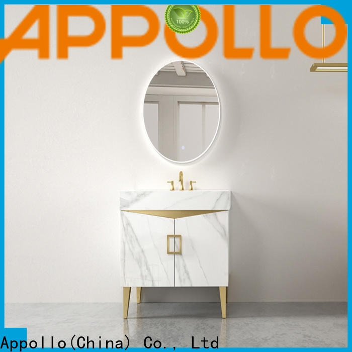 Appollo practical floor standing bathroom cabinets manufacturers for house