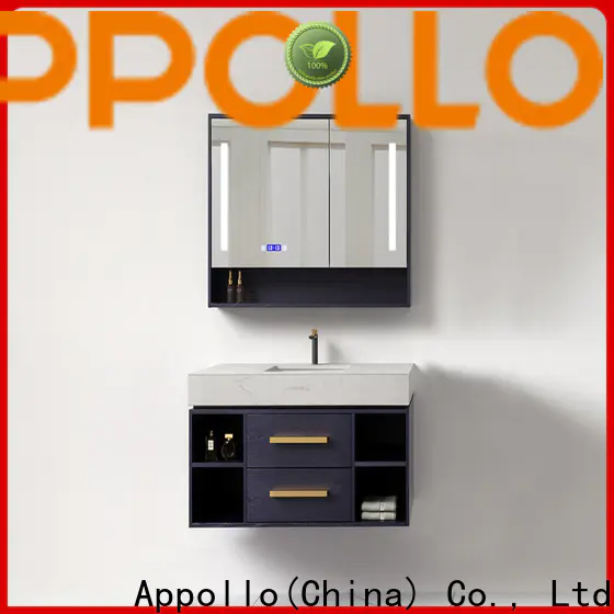 Appollo top bathroom sink cabinet for hotels