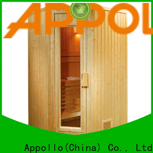 Appollo sa1515cl indoor home sauna supply for bathroom