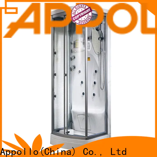 Appollo top shower enclosure with tray manufacturers for resorts