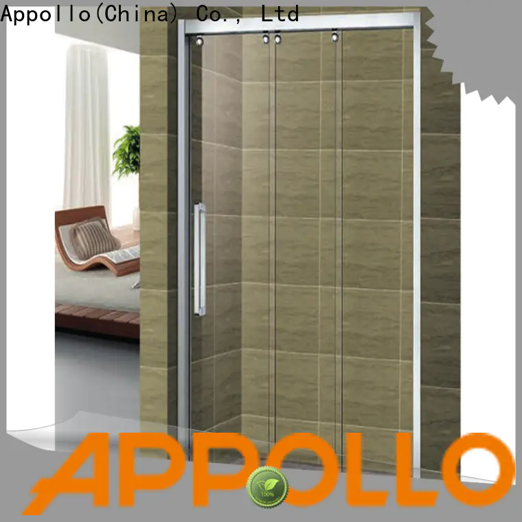 Appollo custom custom glass shower doors for business for bathroom
