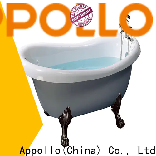 Appollo high-quality acrylic clawfoot tub factory for hotels