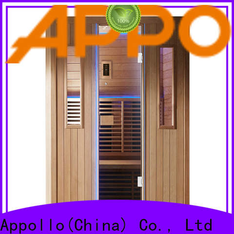 Appollo high-quality top rated infrared sauna factory for restaurants