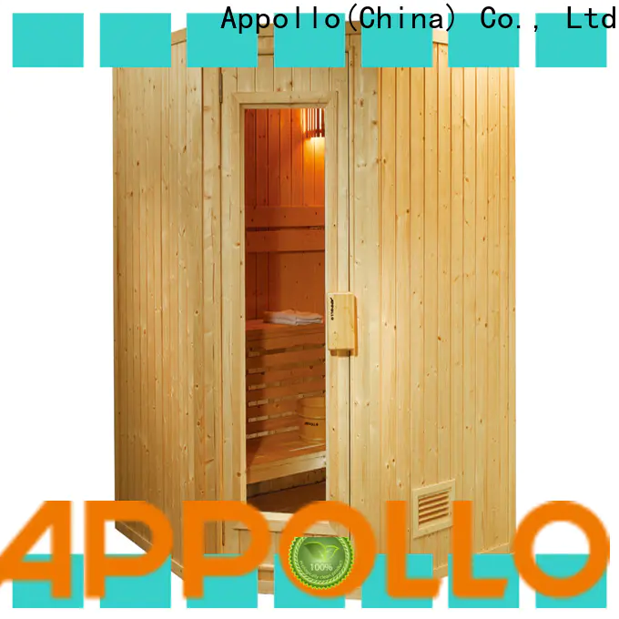 Appollo wholesale two person sauna company for hotels