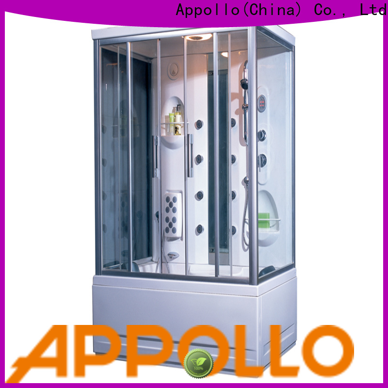 Appollo latest tub shower enclosures for business for resorts
