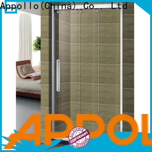 Appollo frameless shower door manufacturers factory for home use