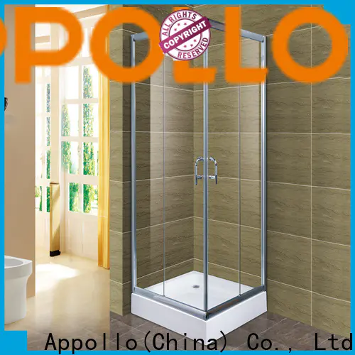 Appollo high-quality custom frameless glass shower doors supply for bathroom