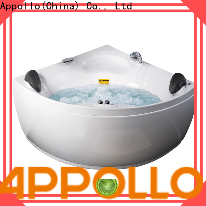 Appollo latest oval jacuzzi bathtub for business for home use