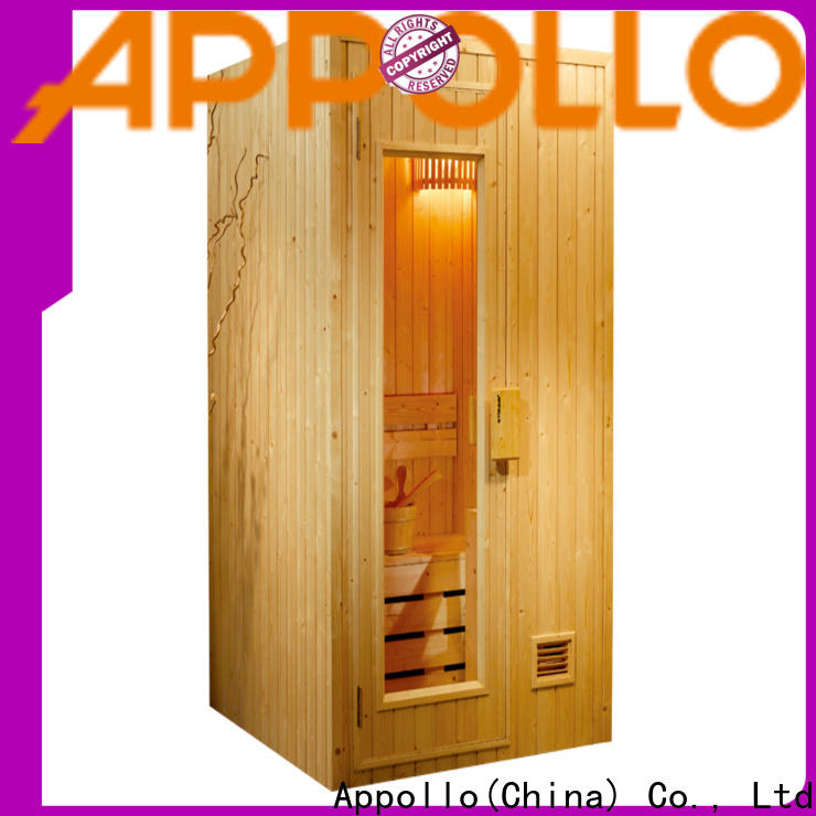 Appollo top two person sauna suppliers for hotel