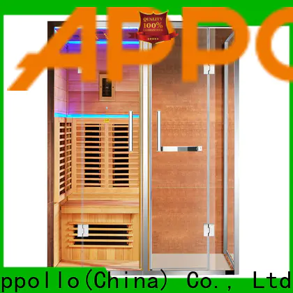Appollo Bath infrared sauna manufacturers home factory for restaurants
