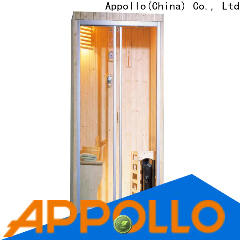 Appollo simple 2 person steam sauna company for restaurants
