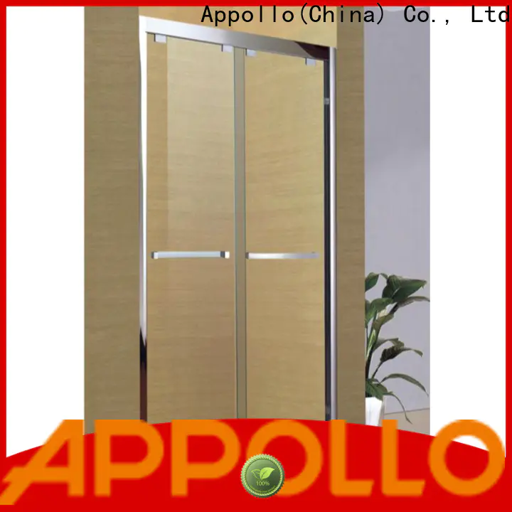Appollo shower bathtub glass enclosure factory for resorts