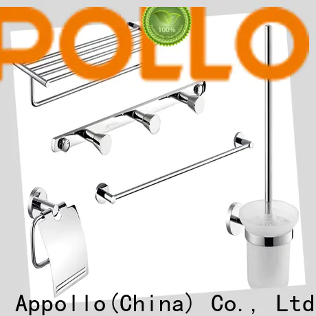 Appollo pieces bathroom set chrome for hotels