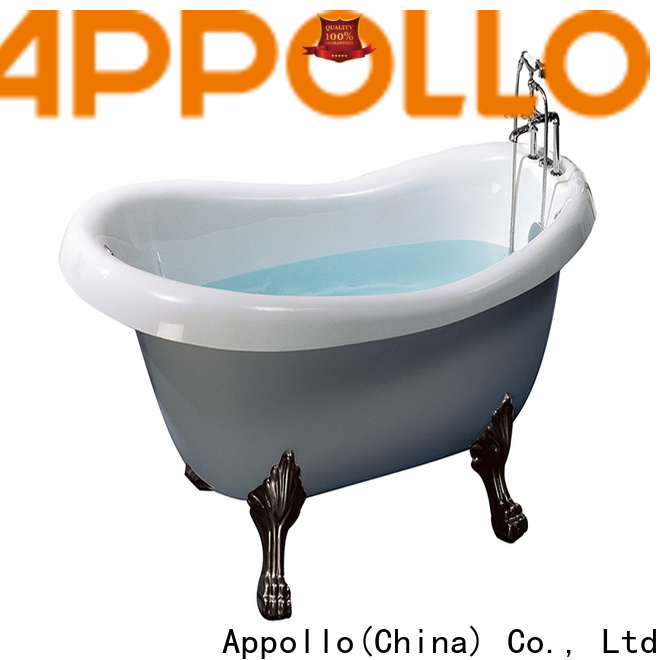 Appollo new acrylic clawfoot tub company for hotels