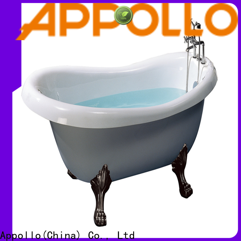 Appollo free acrylic clawfoot tub manufacturers for indoor