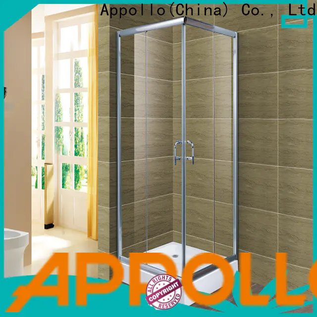 Appollo new small corner shower enclosures for business for hotels