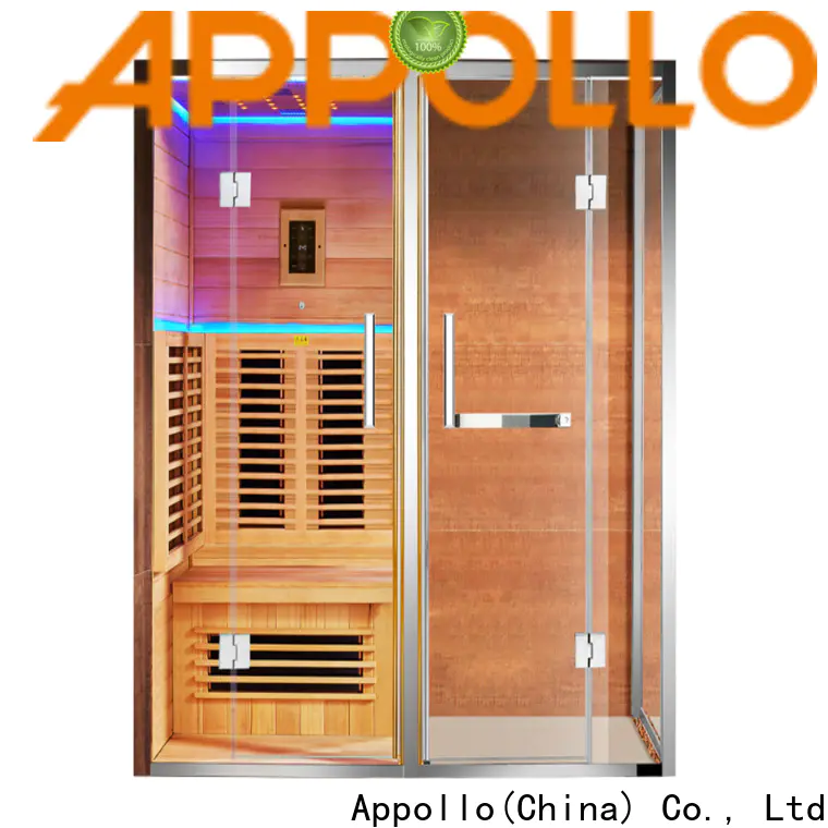 Appollo infrared traditional sauna supply for resorts