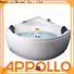Appollo at9048q bubble massage bathtub factory for bathroom