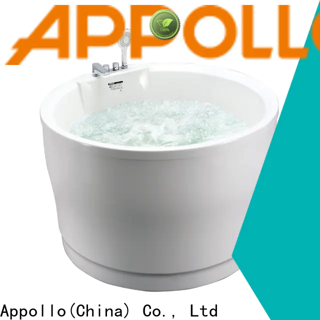 Appollo high-quality small bathroom jet tub for business for hotel