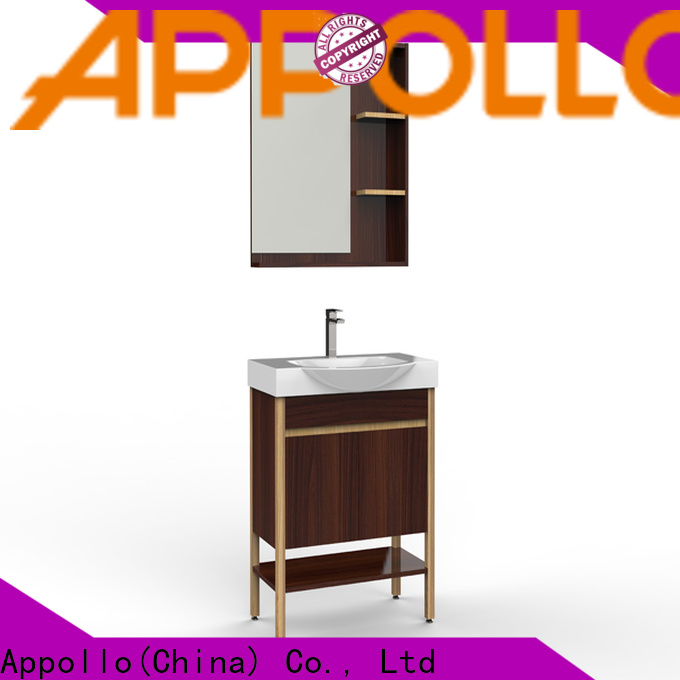 Appollo af1826 bathroom cabinet with light supply for hotels