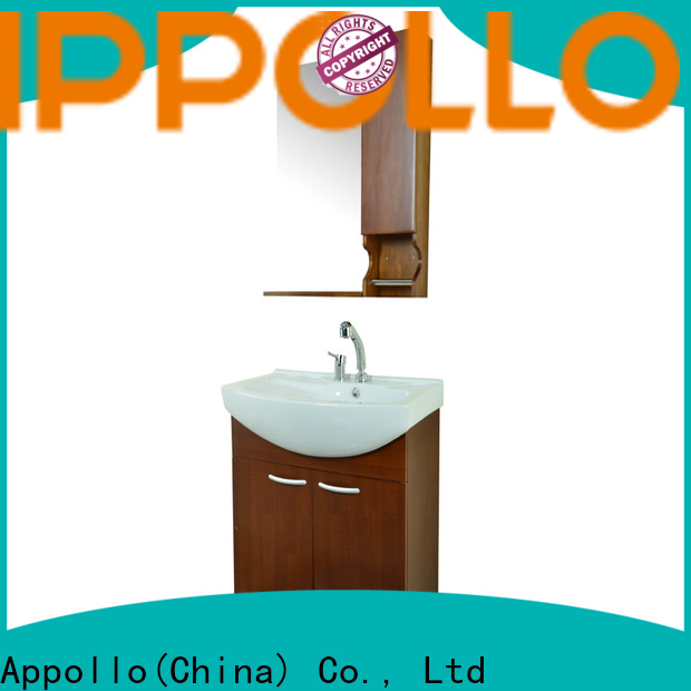 Appollo new modern bathroom cabinets suppliers for hotels