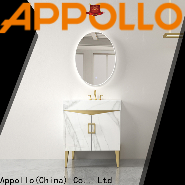 Appollo acrylic small bathroom cabinet manufacturers for restaurants