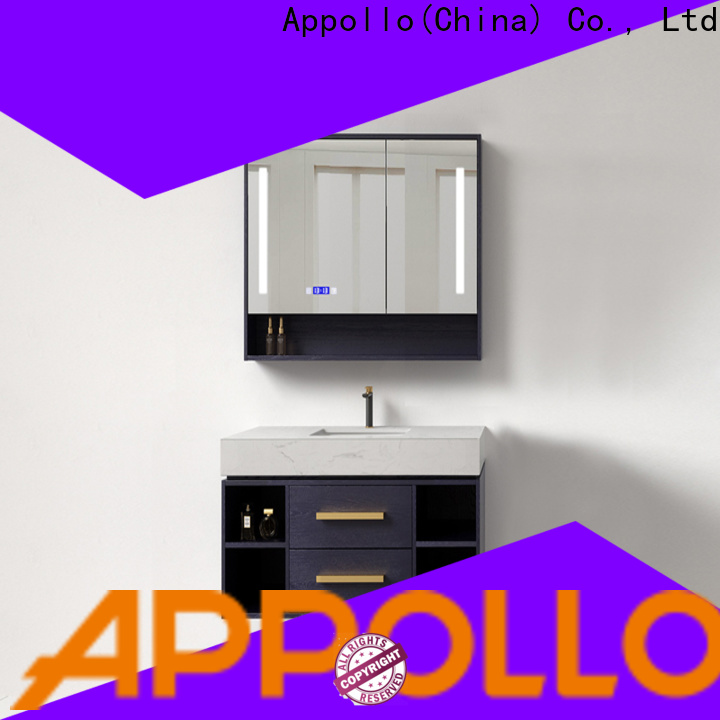 Appollo top modern bathroom cabinets suppliers for hotels