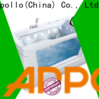 Appollo large stand alone bathtubs factory for indoor