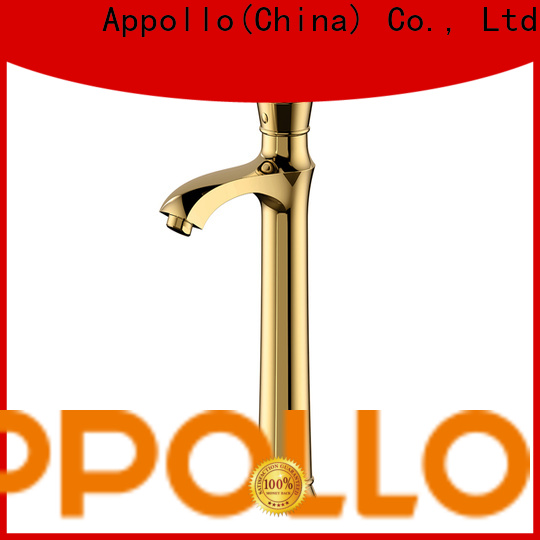Appollo wholesale single hole bathroom faucet company for resorts