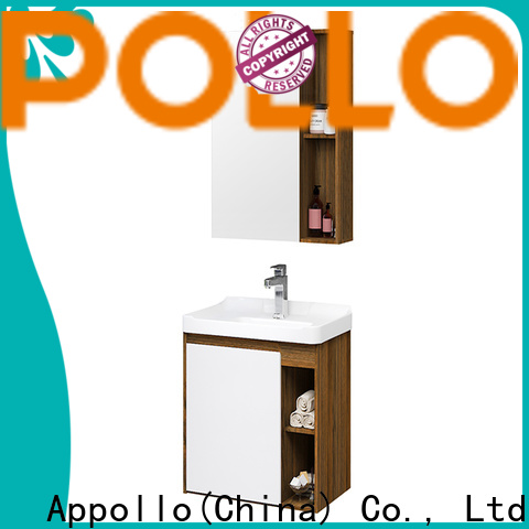 Appollo simple bathroom vanity cabinets factory for family