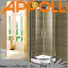 Appollo quadrant glass tub enclosure for resorts