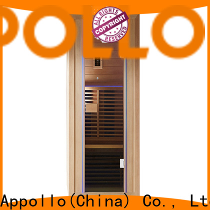 Appollo infrared infrared sauna cost factory for 2-3 person