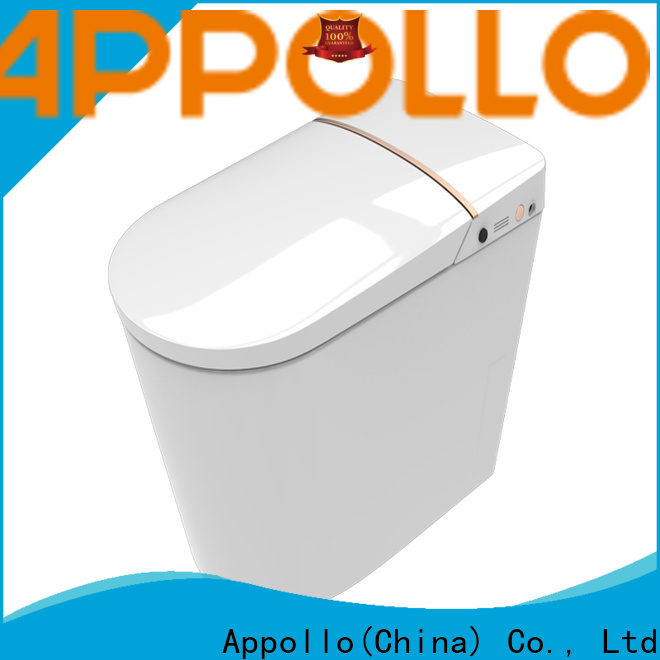 Appollo intelligent heated toilet with bidet company for bathroom