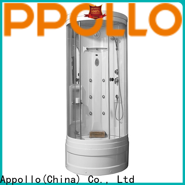 Appollo water rectangular steam shower cabin manufacturers for resorts