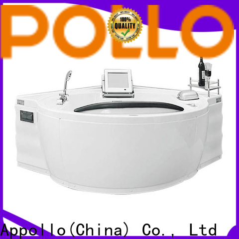 Appollo fashionable freestanding corner tub company for hotels