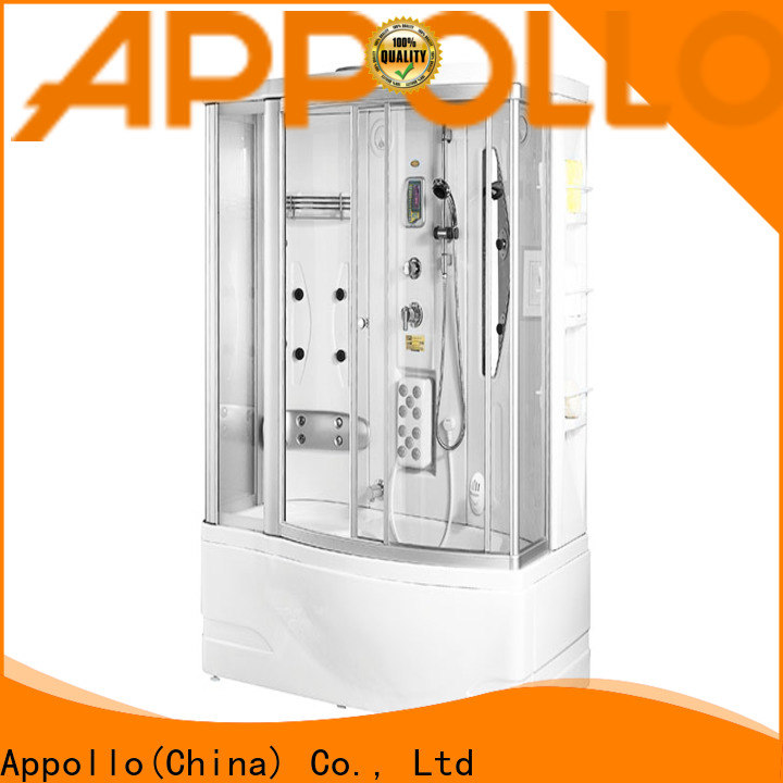 Appollo ODM high quality spa shower cubicles factory for restaurants