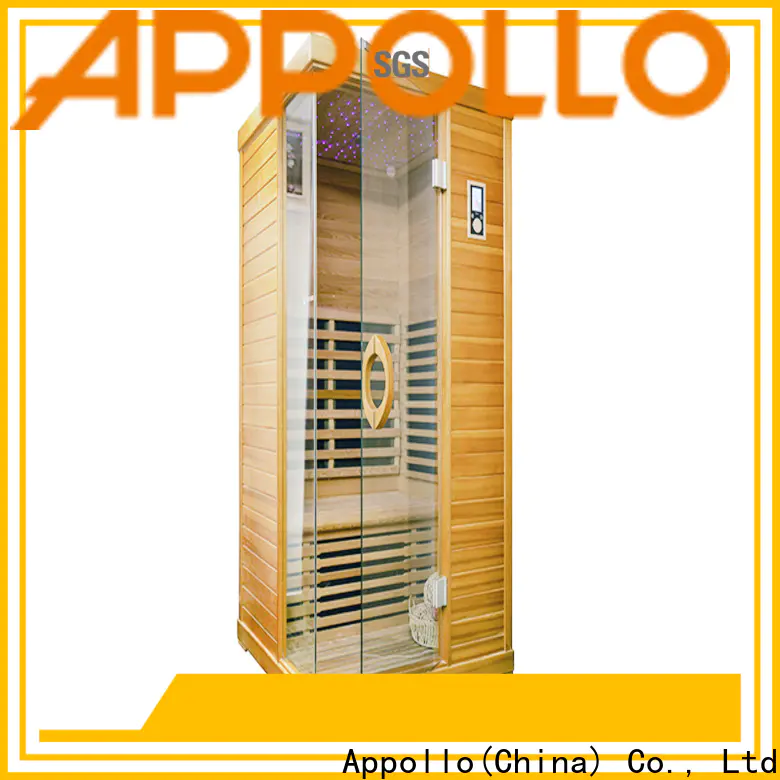 top one person sauna infrared manufacturers for restaurants