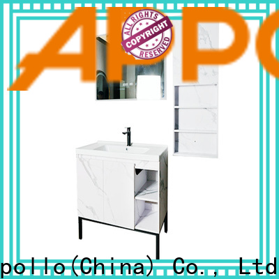 Appollo white bathroom storage units suppliers for house