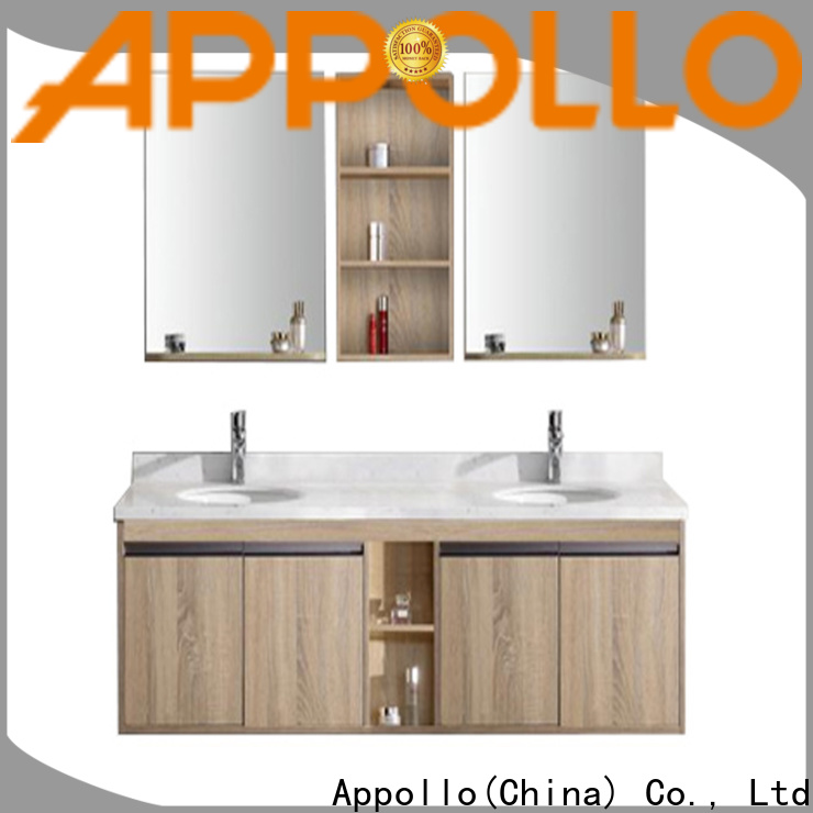 Appollo high-quality bathroom cabinet with mirror factory for house