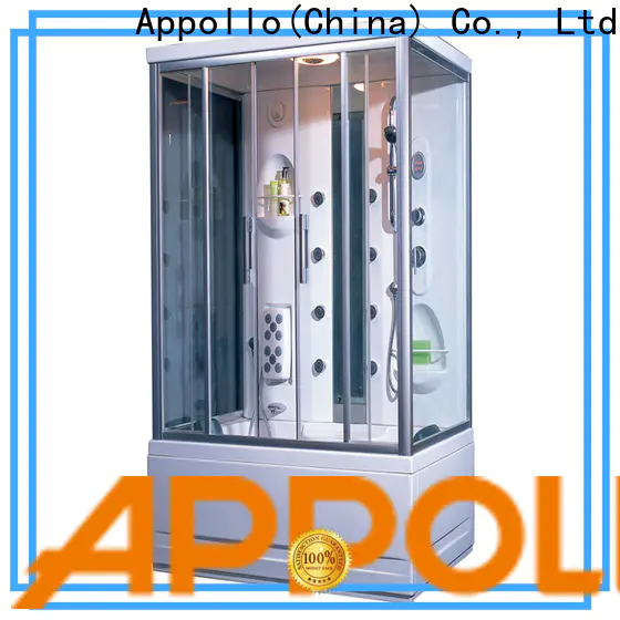 Appollo favorable bathroom shower cubicle supply for resorts