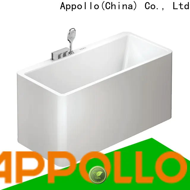Appollo bathtub narrow freestanding tub suppliers for hotels